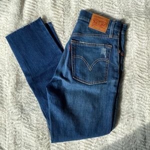 Levi’s 501 Raw Hem Jeans